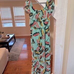 Express Floral Maxi Dress